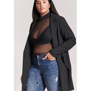 Forever21 longline blazer